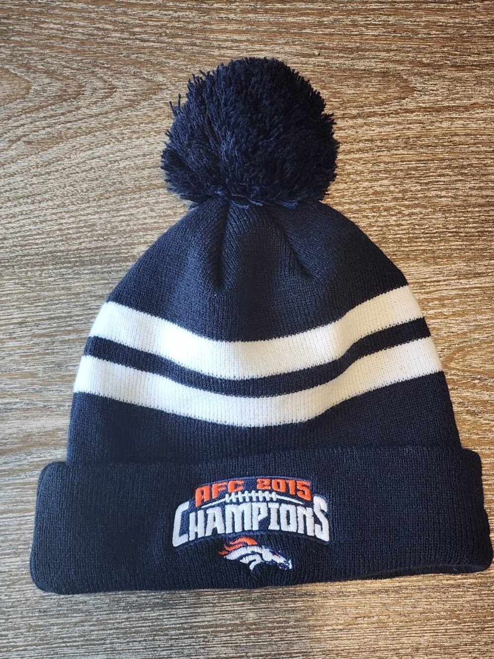New Era Denver Broncos AFC 2015 Champions Winter Beanie